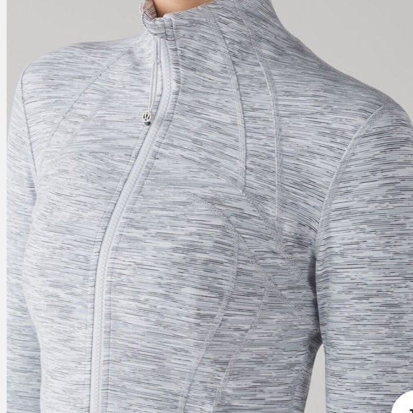 Women's SPACE ICE GREY ALPINE WHITE Lululemon Define Jacket - Picture 6 of 11